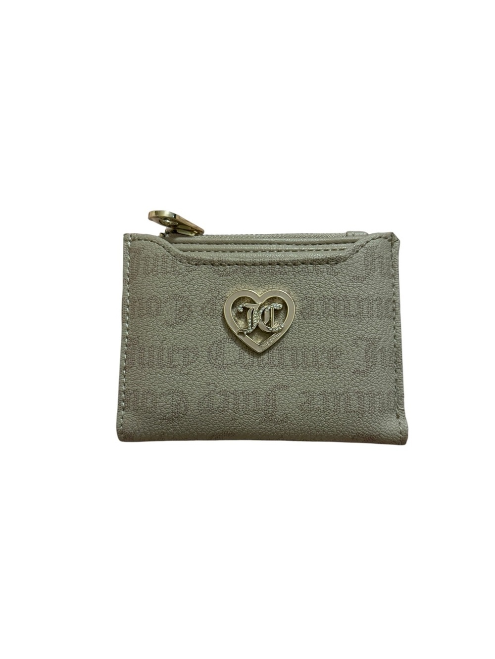 Juicy couture beige wallet with card holder